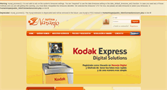 Desktop Screenshot of naranjodigital.com.ar